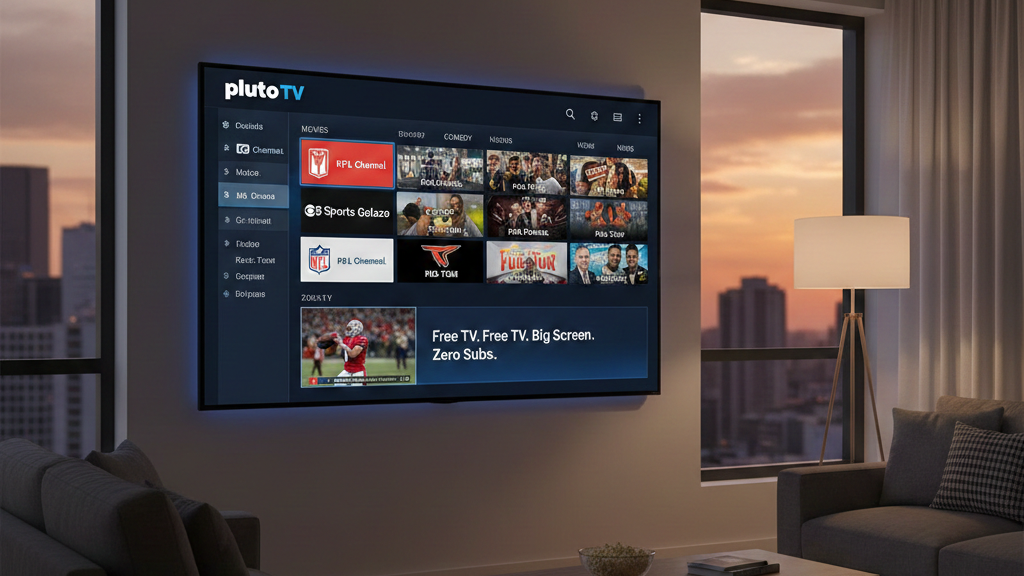 Tv and sports plutoscreen