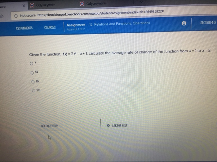 Answers for Odysseyware